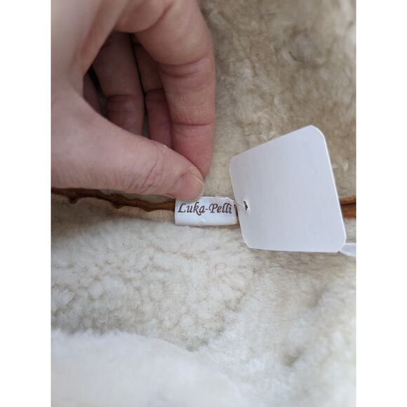 LN Esty's luka pelli leather wool Polish trapper aviator bomber hat - Picture 8 of 10